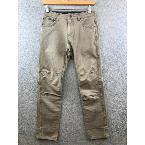 KUHL Mens Khaki Outdoor Pants Workwear Hiking Casual 30x32 - Picture 1 of 9
